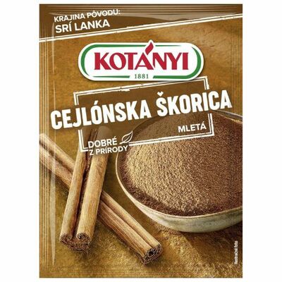 Korenie Škorica cejlónska 15g Kotányi