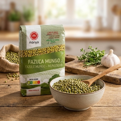 Fazuľa farebná mungo 500g Mánya