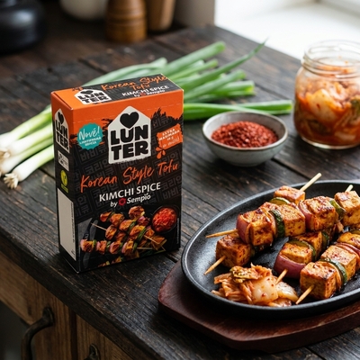 Tofu Korean BBQ Kimchi Spice 180g + 30g Lunter