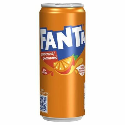 Fanta pomarančová 330ml *ZO