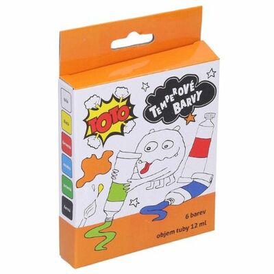 Toto Farby temperové 6ks