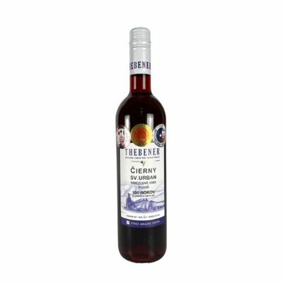 Víno ovocné Čierny Sv. Urban Thebener 0,75l