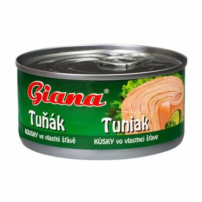 Tuniak vo vlastnej šťave 170g Giana