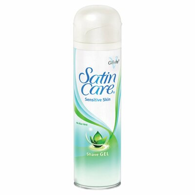 Gillette Satin Care Sensitive gél na holenie 200ml