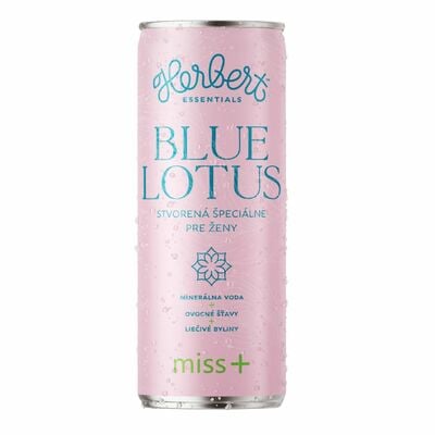 Herbert Minerálna voda Miss+ Blue Lotus 330ml*ZO