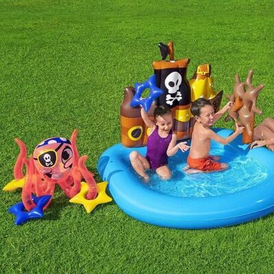 Nafukovacie hracie centrum Piráti 140x130x104cm