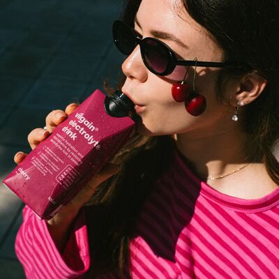 Electrolyte Drink čerešňa 500ml Vilgain