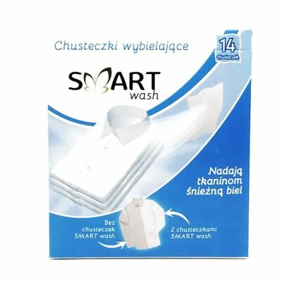 Smart Wash obrúsky bieliace 14ks