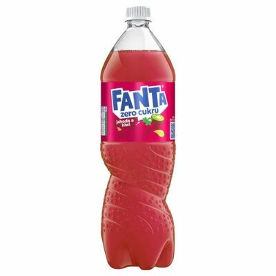Fanta jahoda-kiwi Bez cukru 1,5l *ZO