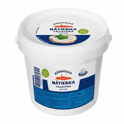 Bánovecká nátierka natur MILSY 1kg