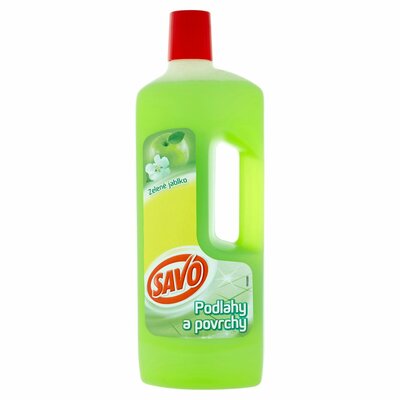 Savo Podlahy a povrchy Zelené jablko, čistič 750ml