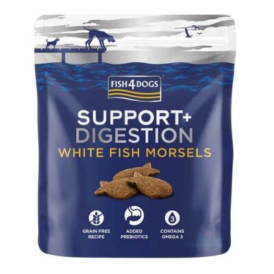 Fish4dogs Support+ Pamlsky Ryba 225g