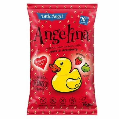 Chrumky pre deti kukuričné mrk.-jah. 30g Angelina