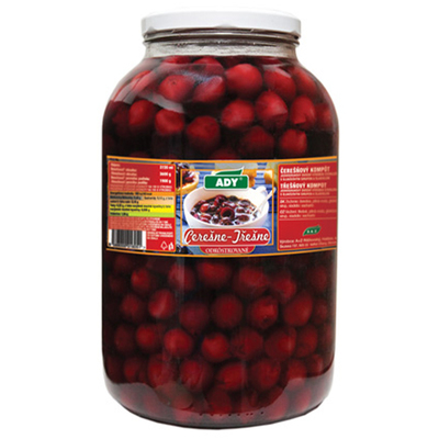 Kompót Čerešne bez kôstky 3720ml (3600g) Ady