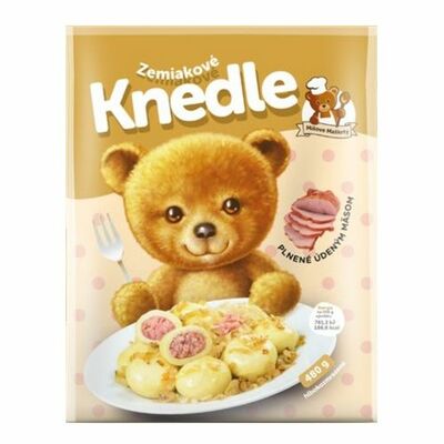 Mrazené Knedle s údeným mäsom 480g Mišové maškrty