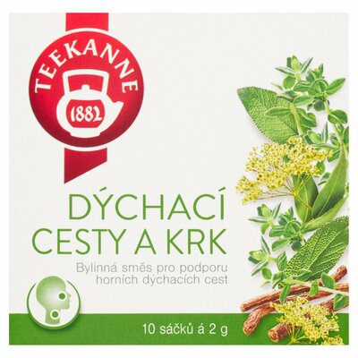 TEEKANNE Hrdlo a dýchacie cesty, bylinkový čaj 20 g