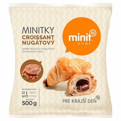 Mr.Minit Home Minitky croissant nugátový 500g