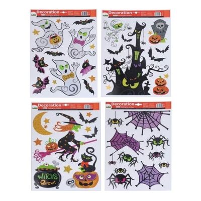 Wiky Okenná Dekorácia Halloween 41x29 cm