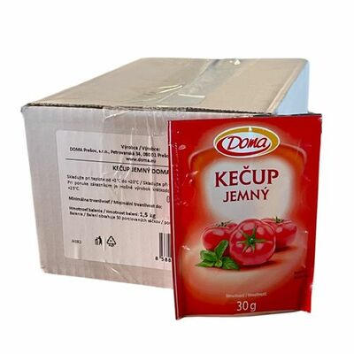 Kečup jemný HB 50x30g Doma