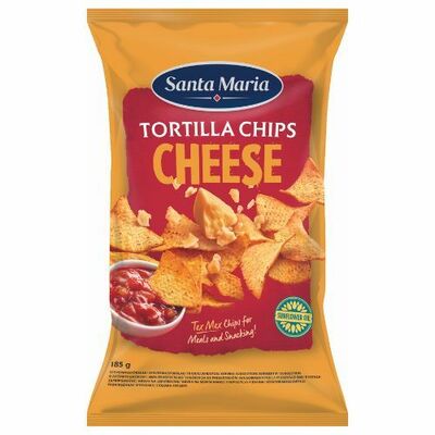 Tortilla chips syrové 185g Santa Maria