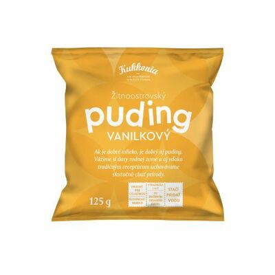 Puding Vanilkový 125g Kukkonia