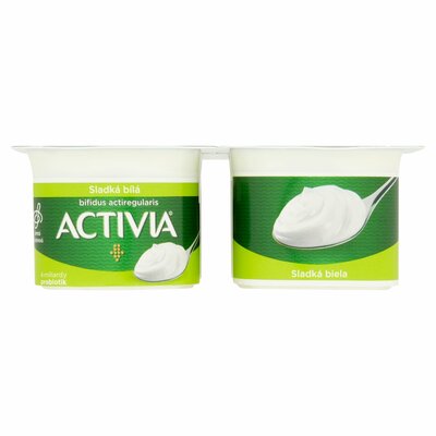 Activia jogurt biely sladený DANONE 4x120g