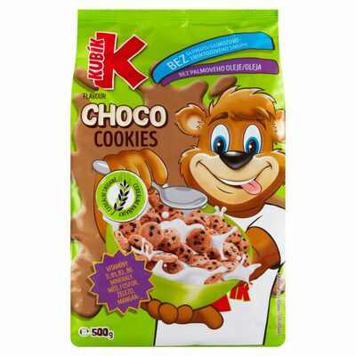 Kubík cereálie Choco Cookies 500g