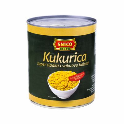 Kukurica sterilizovaná 670g Snico