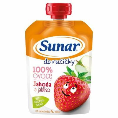 Sunar kapsička Do ručičky jahoda 100g