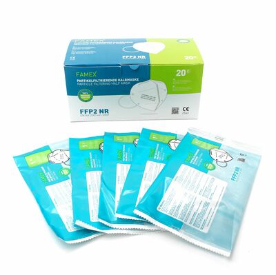 Respirátor biely FFP2NR FAMEX FAGO101 balenie 20ks