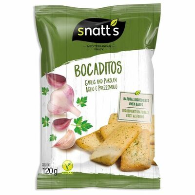 Snatt´s Bocaditos Garlic and Parsley 120g