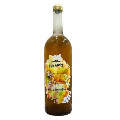 Sirup Mate &amp; citrónová tráva 1l Vlčie sirupy