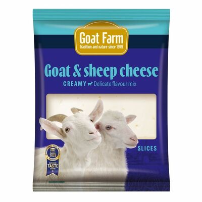 Syr kozí/ovčí plátky 100g Goat Farm
