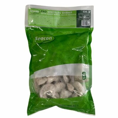 Mr.Krevety Vannamei lúpané 16/20 1kg gl.20% Seacon