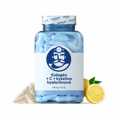 Kolagen+C+kyselina hyaluronová 60ks Dr. LUCULLUS