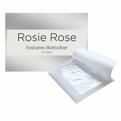 Rosie Rose© Jedlé striebro 99,9% 2g