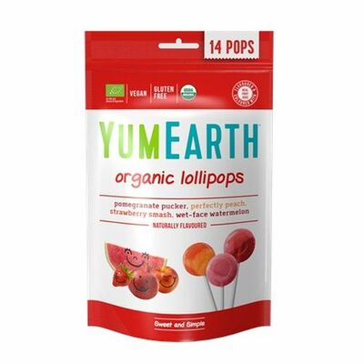 YumEarth Bio ovocné lízanky organické 85 g