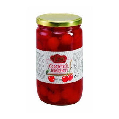 Kompót Čerešne koktejlové so stopkou 750g il Conte