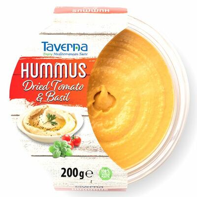 Taverna Hummus so suš. paradajkou a bazalkou 200g