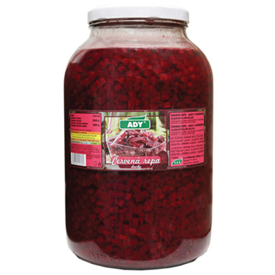 Cvikla (Červená repa) kocky 3720ml (3500g) Ady