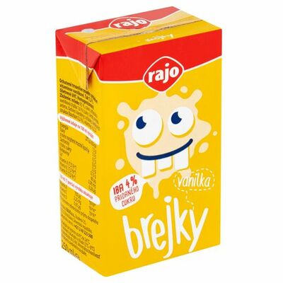 Nápoj mliečny Brejky Vanilka 250ml Rajo