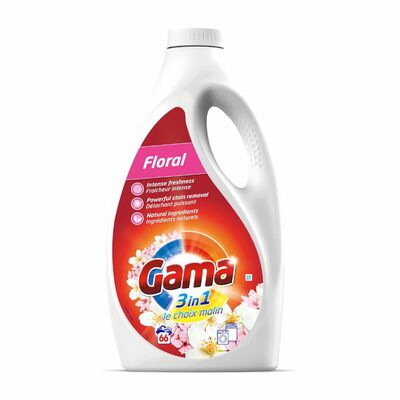 Gama Floral gél na pranie 66PD  3l
