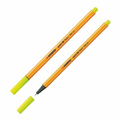 Stabilo Liner point 88 Neon 6ks