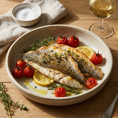 Mrazená Pražma kráľovská filet s kožou 1kg AG Seafood