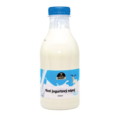 Jogurtový nápoj kozí nat. 500ml F.Bardy VÝPREDAJ