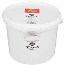 Tvaroh polotučný jemný hrudkovitý 5kg Rajo
