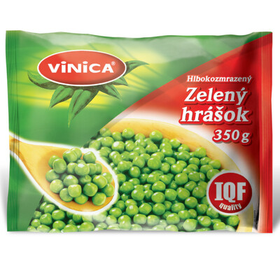 Mrazený Hrášok 350g Vinica