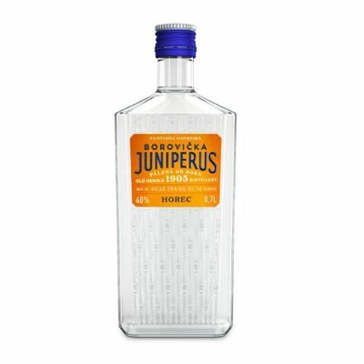 Juniperus borovička s horcom 40% 0,7l