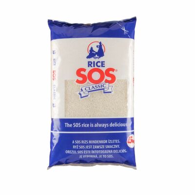 Ryža Strednozrnná Classic 5kg Sos