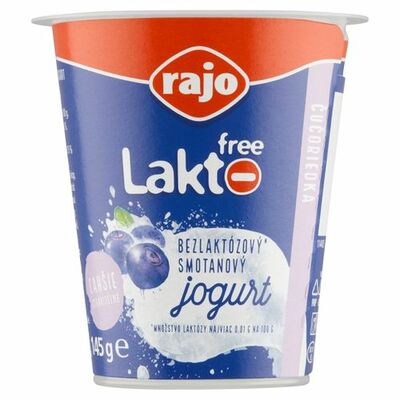 Jogurt Lakto Free čučoriedka 145g Rajo
